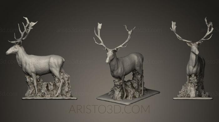 Animal figurines (STKJ_0344) 3D model for CNC machine